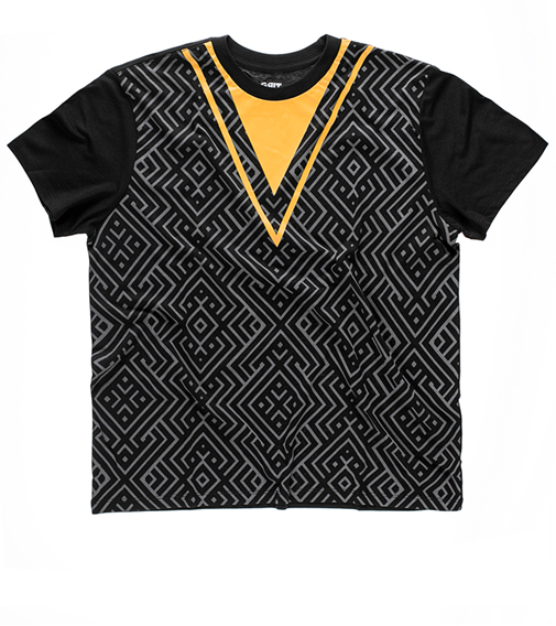 Women Black Golden Triangle
