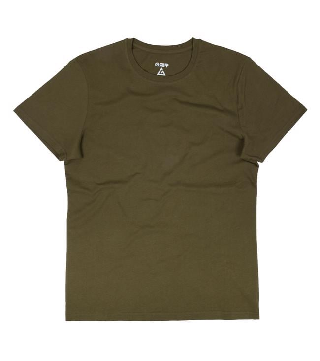 Bayan Olive Basic Tişört Olive