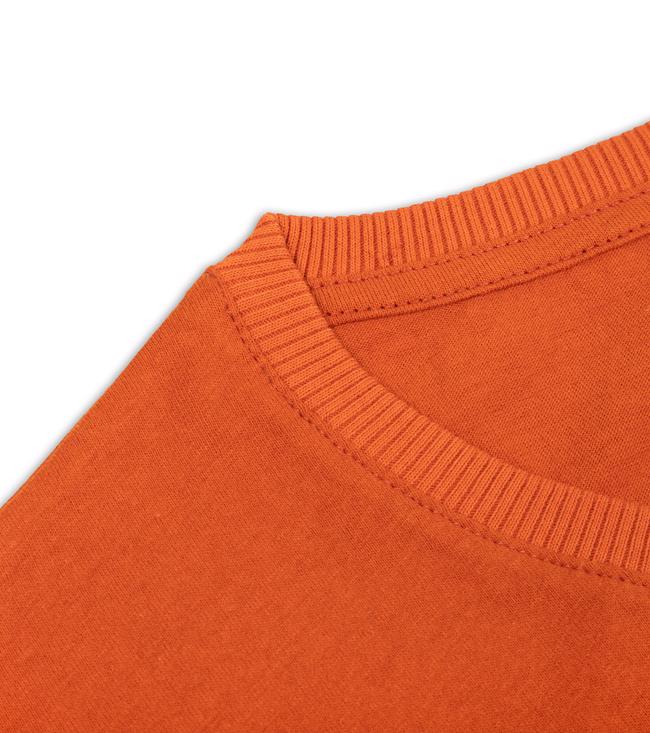 Bayan Turuncu Basic Tişört