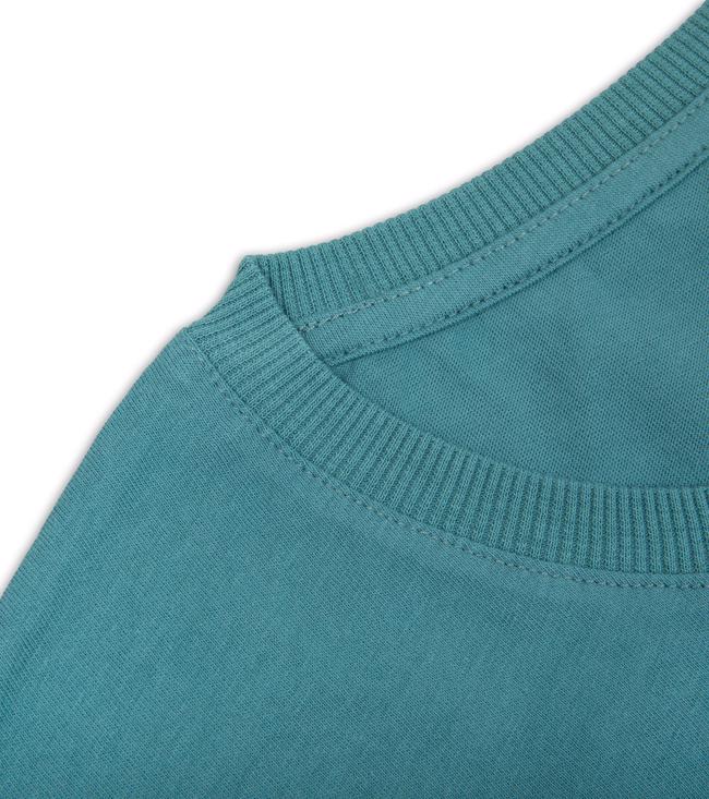 Bayan Turkuaz Basic Tişört	