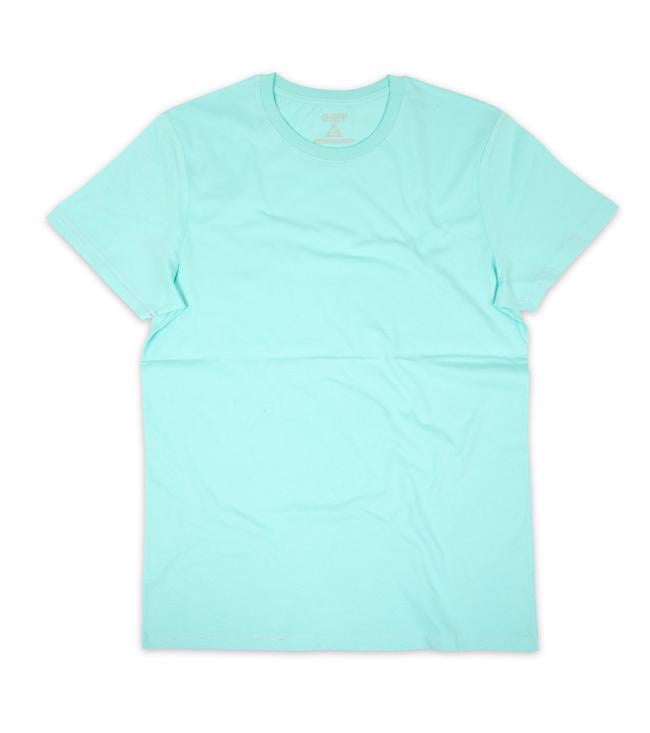 Bayan akdeniz_mavi Basic Tişört