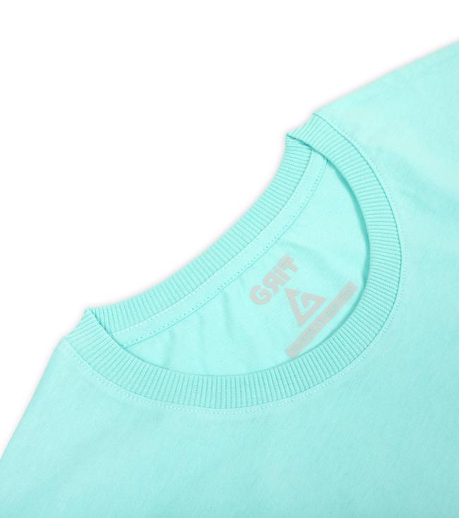 Bayan akdeniz_mavi Basic Tişört