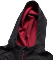 Bayan Gri Uludağ  Kapüşonlu Unisex Mont