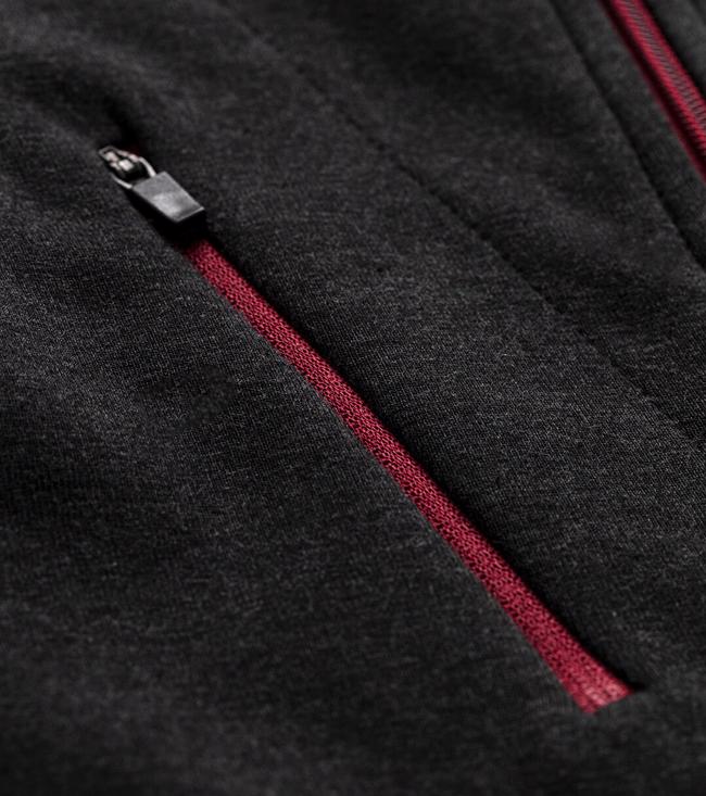 Bayan Gri Uludağ  Kapüşonlu Unisex Mont