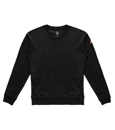 Siyah Formigal Kadın Sweatshirt 