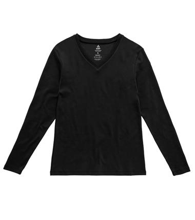 Siyah Formigal  V Yaka Erkek Sweatshirt 