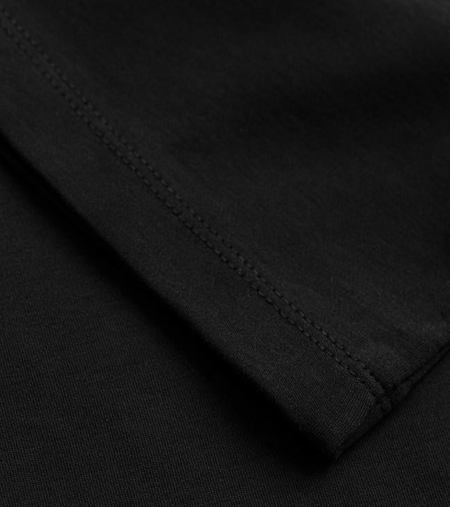 Bayan Siyah Formigal  V Yaka Erkek Sweatshirt