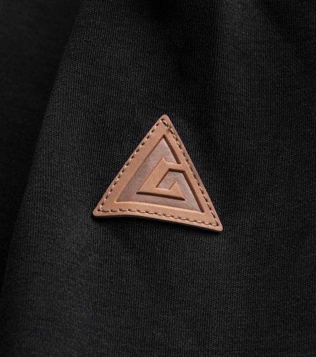 Bayan Siyah Formigal  V Yaka Erkek Sweatshirt