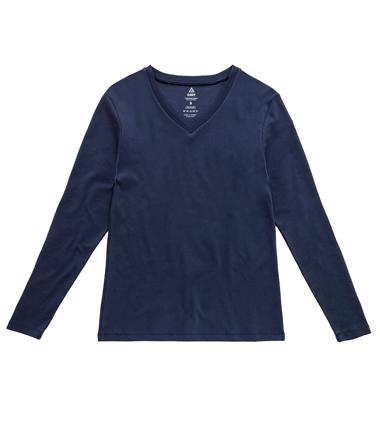 Lacivert Panticosa V Yaka Erkek Sweatshirt 