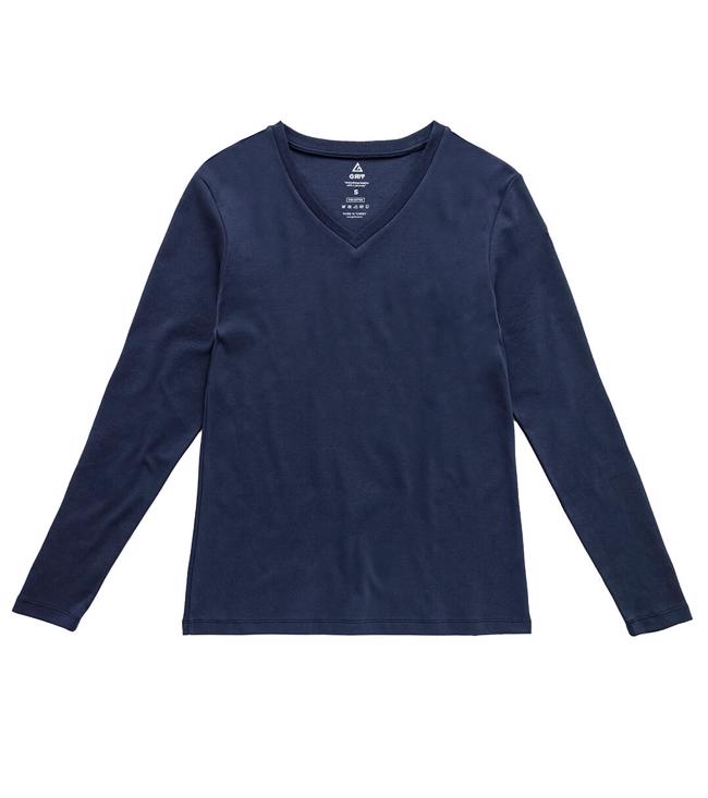 Bayan Lacivert Panticosa V Yaka Erkek Sweatshirt