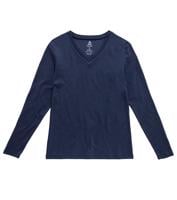 Bayan Lacivert Panticosa V Yaka Erkek Sweatshirt