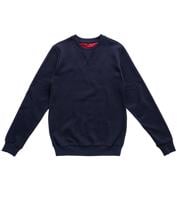 Bayan Lacivert Laax Bisiklet Yaka Unisex Sweatshirt