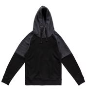 Bayan Siyah Kartalkaya Kapüşonlu Unisex Sweatshirt