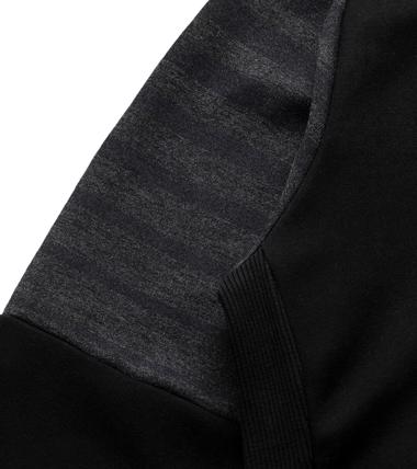 Bayan Siyah Kartalkaya Kapüşonlu Unisex Sweatshirt