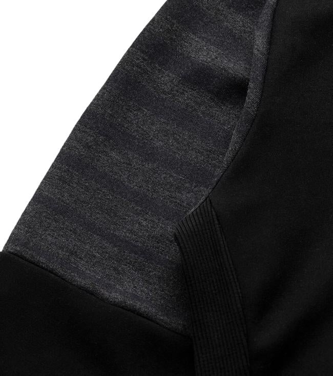 Bayan Siyah Kartalkaya Kapüşonlu Unisex Sweatshirt