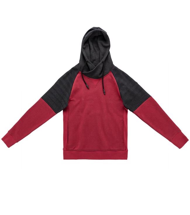Bayan Bordo Palandöken Kapüşonlu Unisex Sweatshirt