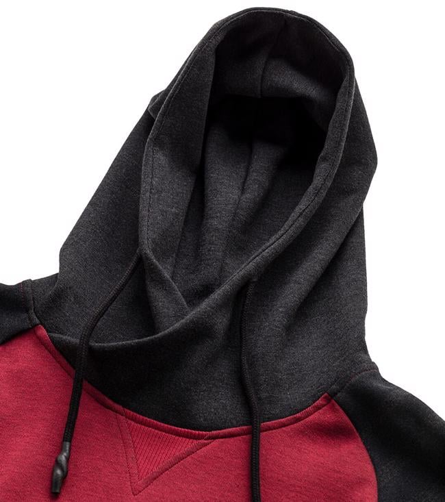 Bayan Bordo Palandöken Kapüşonlu Unisex Sweatshirt