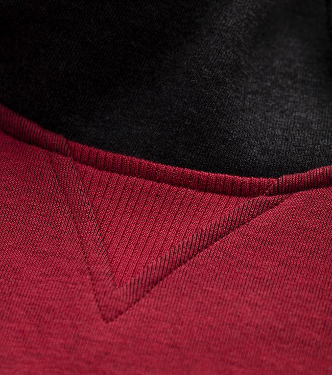 Bayan Bordo Palandöken Kapüşonlu Unisex Sweatshirt