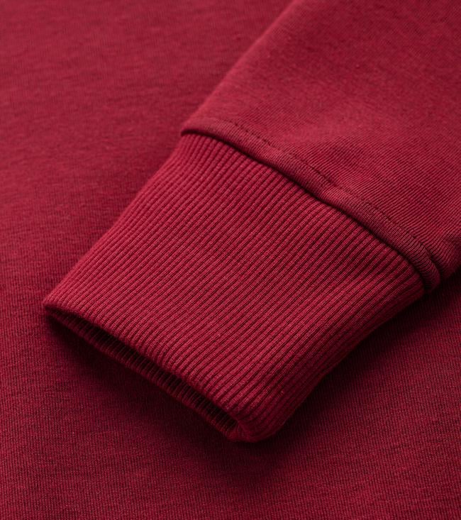 Bayan Bordo Palandöken Kapüşonlu Unisex Sweatshirt