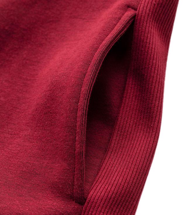 Bayan Bordo Palandöken Kapüşonlu Unisex Sweatshirt