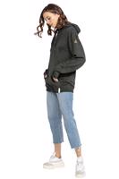 Bayan Tingled Green Veil Unisex Kapüşonlu