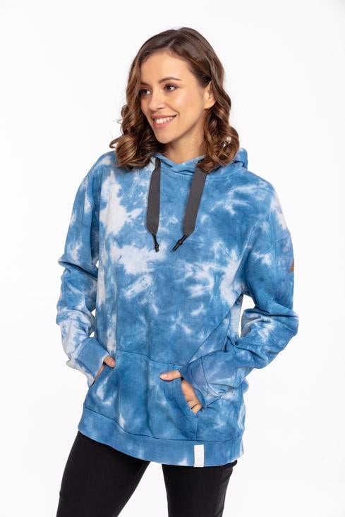 Bayan Crush Blue Alta Unisex Kapüşonlu
