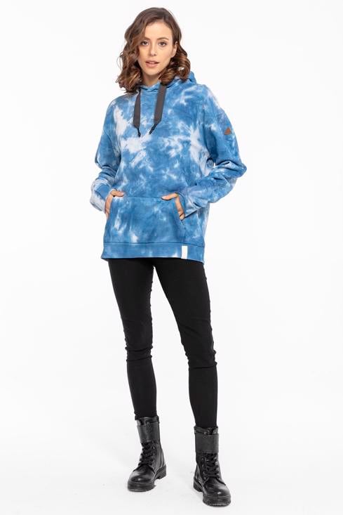 Bayan Crush Blue Alta Unisex Kapüşonlu