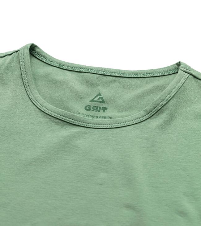 Bayan Yeşil Basic Tişört