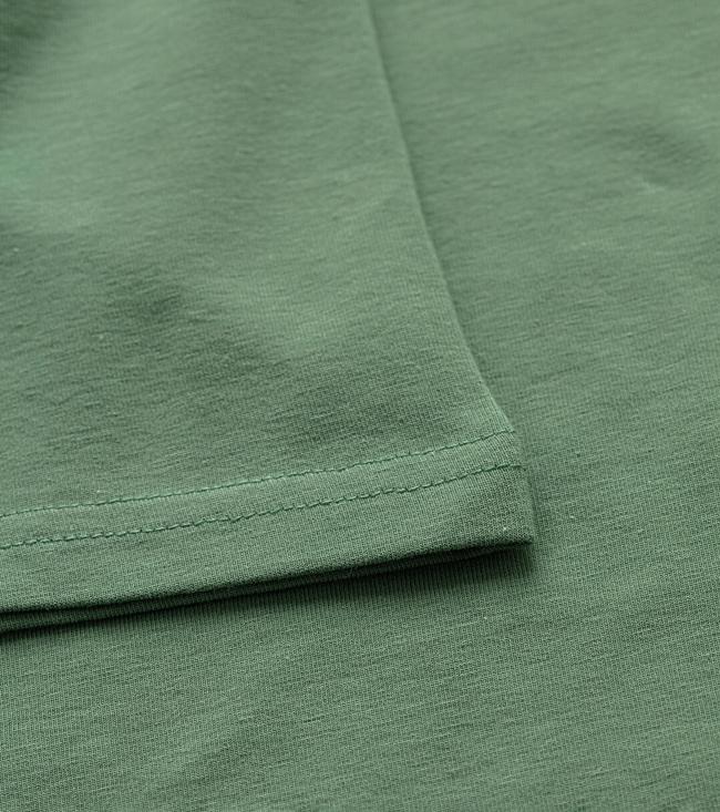 Bayan Yeşil Basic Tişört