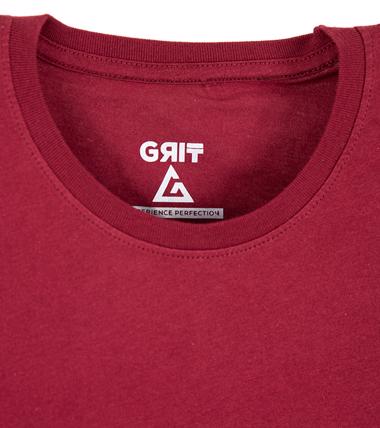 Bayan Bordo Basic Tişört